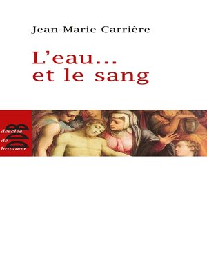 cover image of L'eau... et le sang